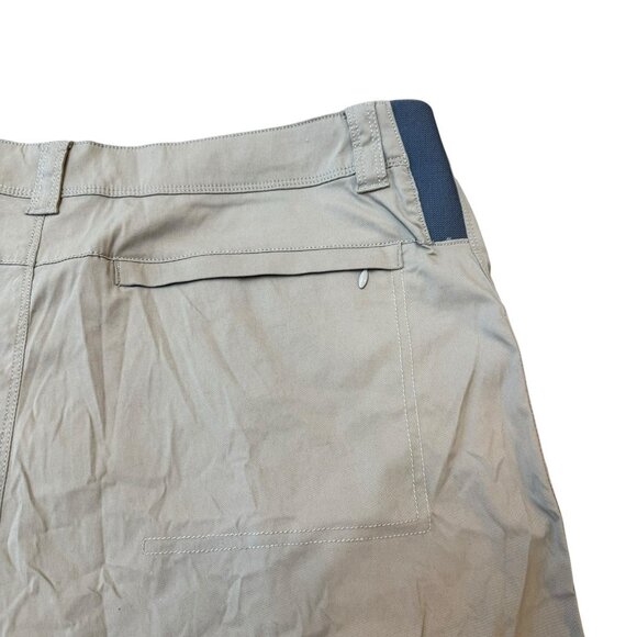 Columbia Hiking Shorts Mens 40 Outdoor Elements Stretch Cargo Tan - Picture 5 of 9